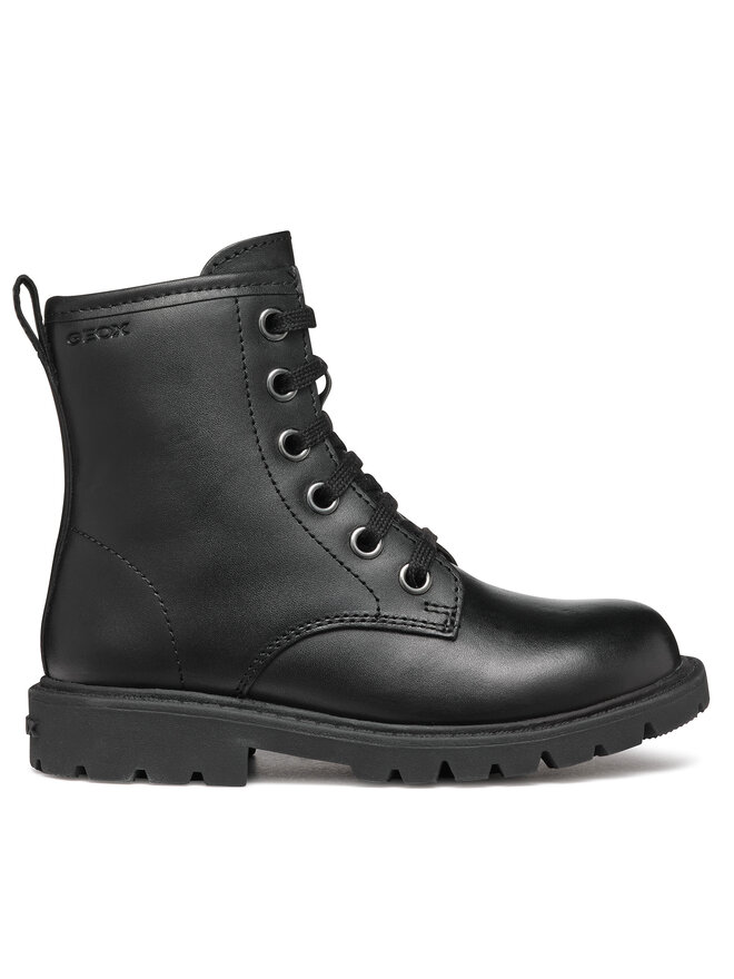 Geox Čižmy Geox J Shaylax Girl J46EXD 00043 C9999 S Čierna