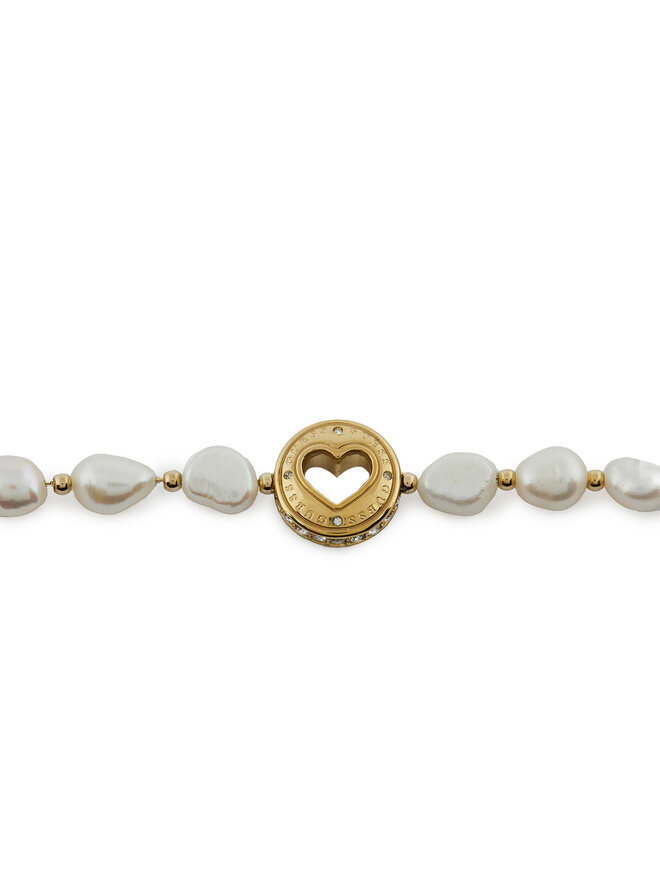 Guess Βραχιόλι Guess JUBB03 342JWGS Λευκό