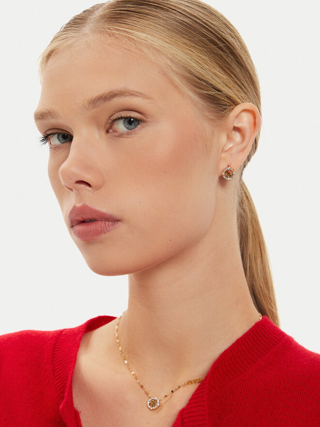 Guess Pendientes Guess JUBE04 645JW Oro