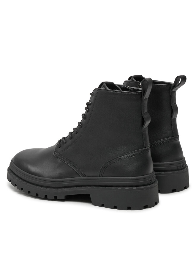 BOSS Trapper stila apavi Boss Nebular Halb lt 50523478 Melns