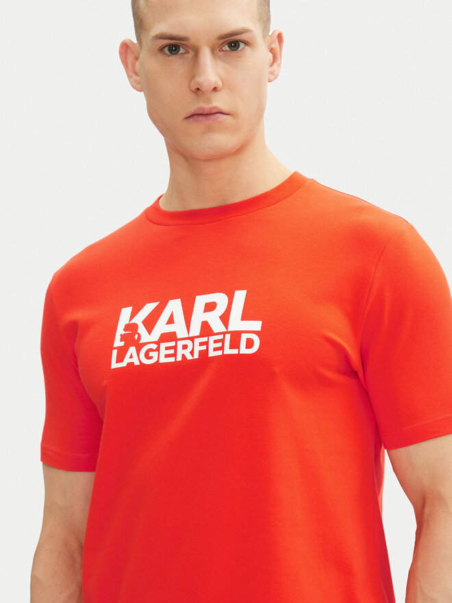 KARL LAGERFELD KARL LAGERFELD Camiseta 755087 552235 Rojo Regular Fit