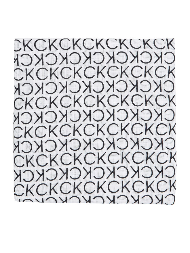 Calvin Klein Scialle Calvin Klein Monogram K60K612979 Nero
