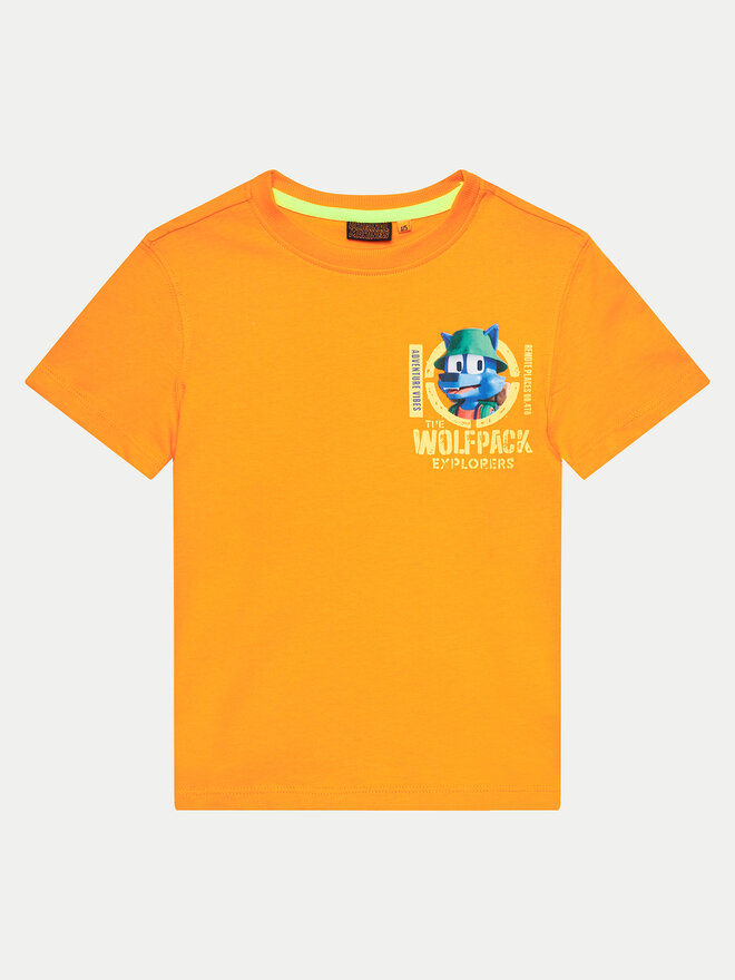 Original Marines Original Marines Marškinėliai DEP2130B Oranžinė Regular Fit