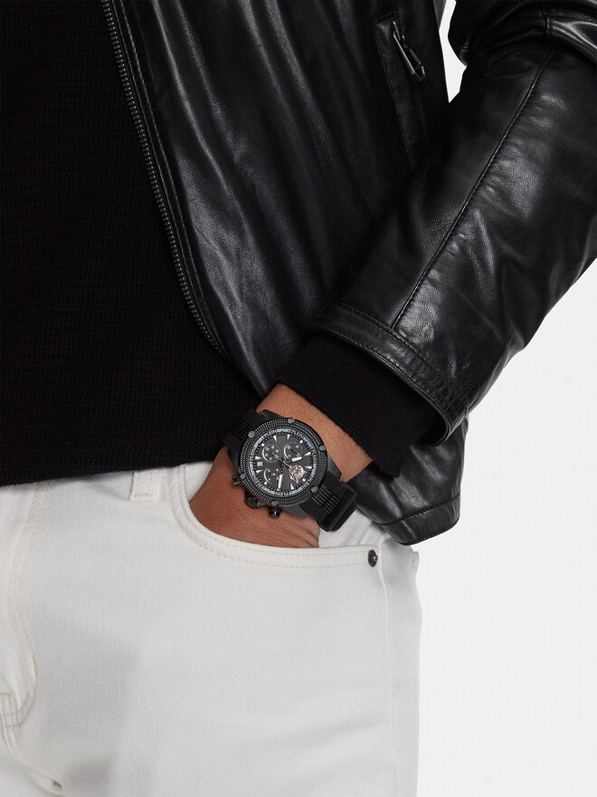 Plein Sport Uhr Plein Sport Hurricane PSDBA1223 Schwarz