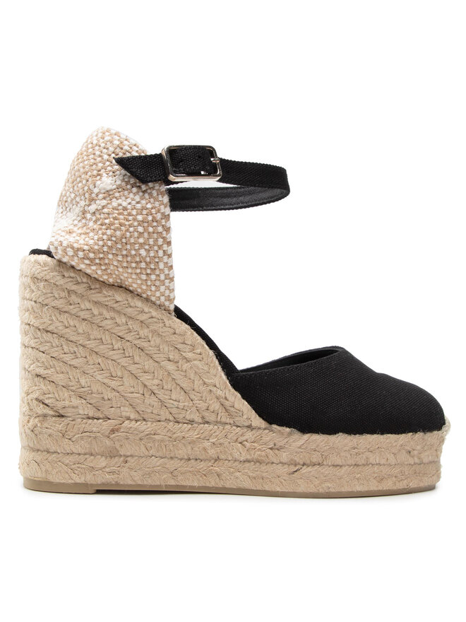 Castañer Espadrilky Castañer Carol/8ED/001 020975-100 Černá
