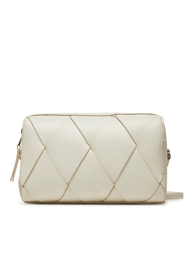 Calvin Klein Táska Calvin Klein Ck Woven Camera Bag K60K613002 Ekru