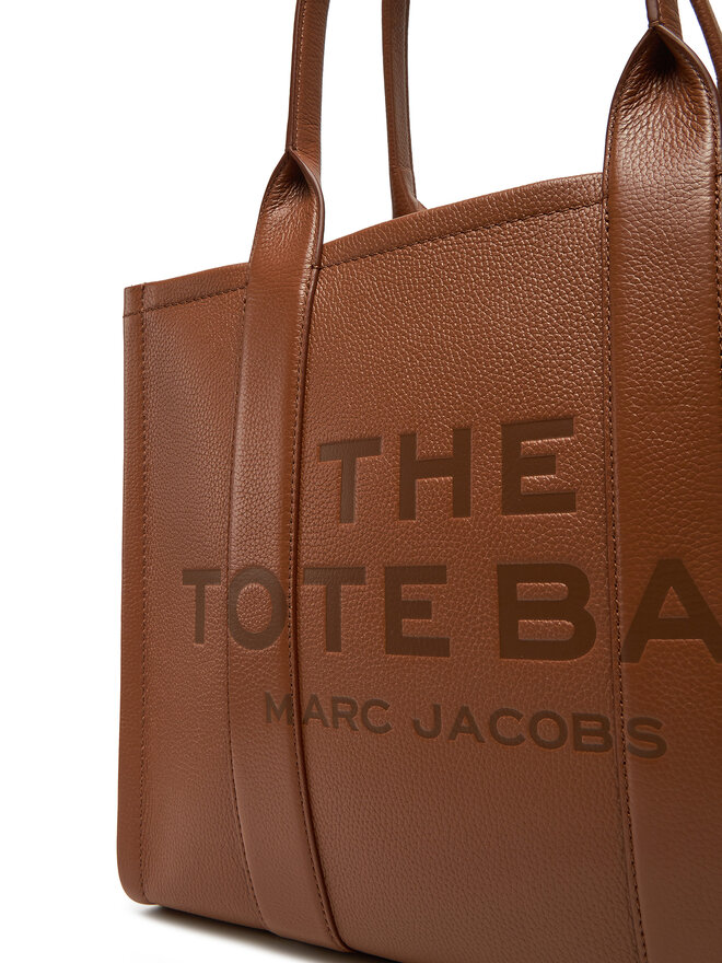 Marc Jacobs Torebka Marc Jacobs The Leather Large Tote Bag H020L01FA21 Brązowy