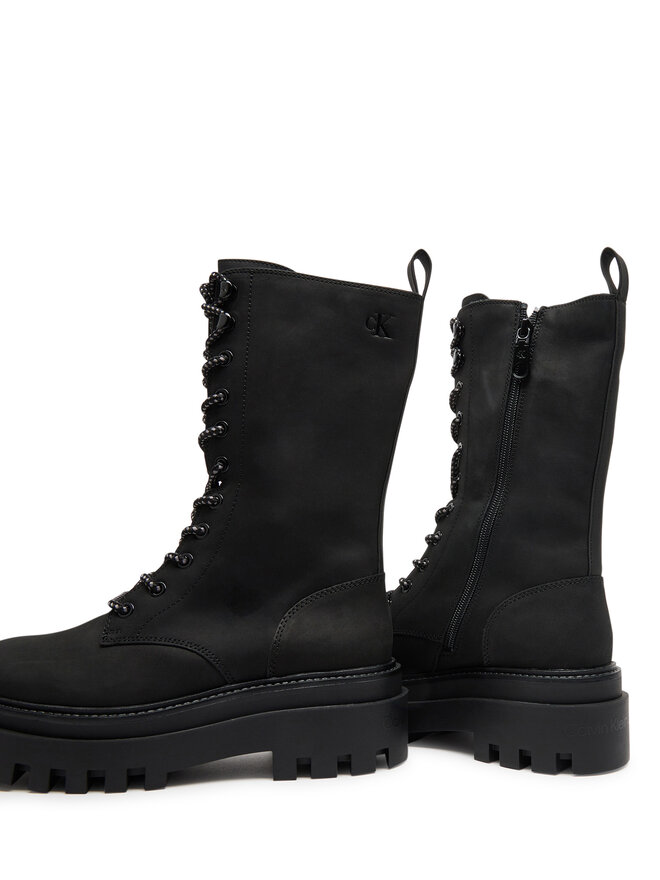 Calvin Klein Jeans Schnürstiefeletten Calvin Klein Jeans YW0YW01683 Schwarz