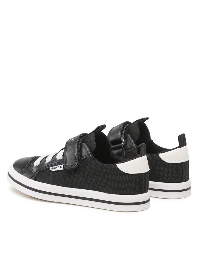 Geox Сникърси Geox Jr Ciak Girl J3504I01054C9999 S Черен