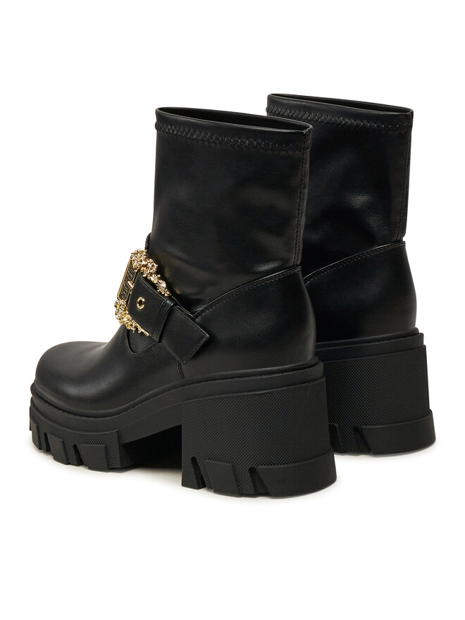 Versace Jeans Couture Botki Versace Jeans Couture Sophie 77VA3S80 Czarny