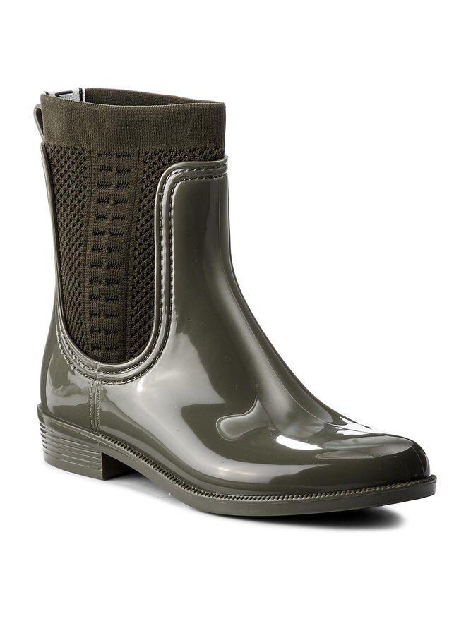 Tommy hilfiger knit rain boot on sale
