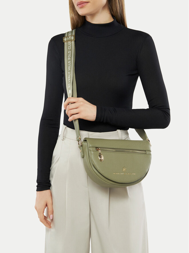 Beverly Hills Polo Club Torebka Beverly Hills Polo Club BHPC-C-009-07 Zielony