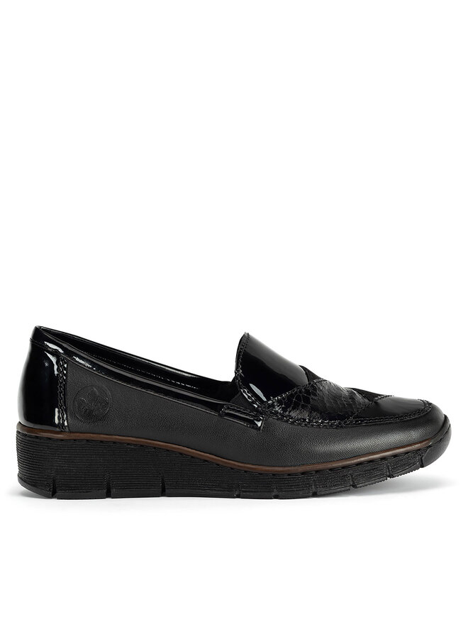 Rieker Halbschuhe Rieker 53785-00 Schwarz