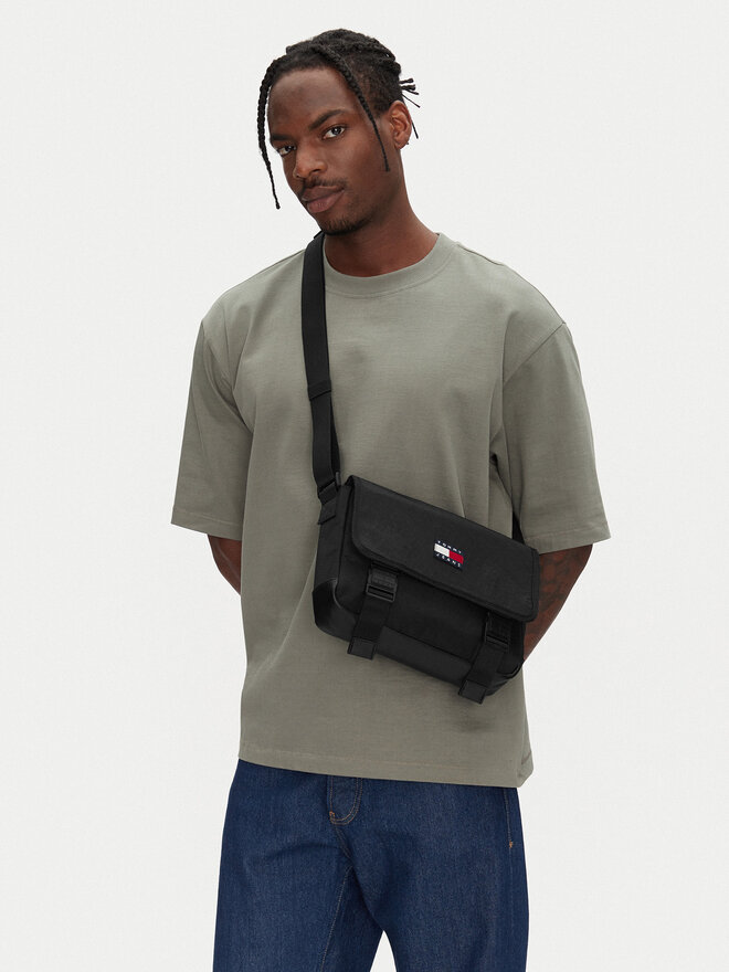 Tommy Jeans Τσαντάκι Tommy Jeans Tjm Daily Elevated Crossbody AM0AM13326 Μαύρο