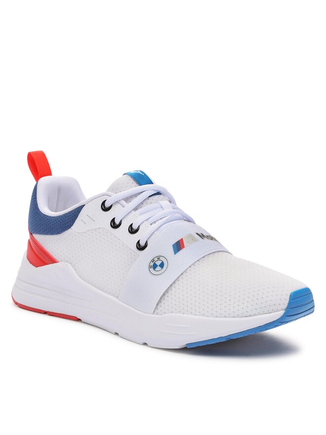 Sneakersy Puma Bmw Mms Wired Run 307793 02 Biały | eobuwie.com.pl