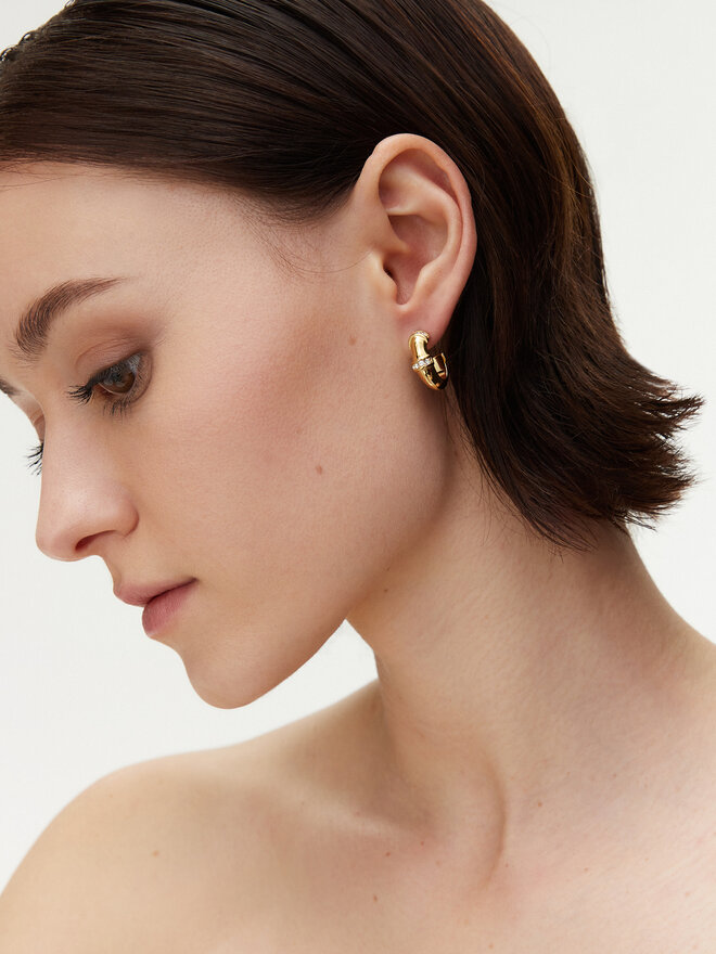 Guess Pendientes Guess JUBE05 164JW Oro