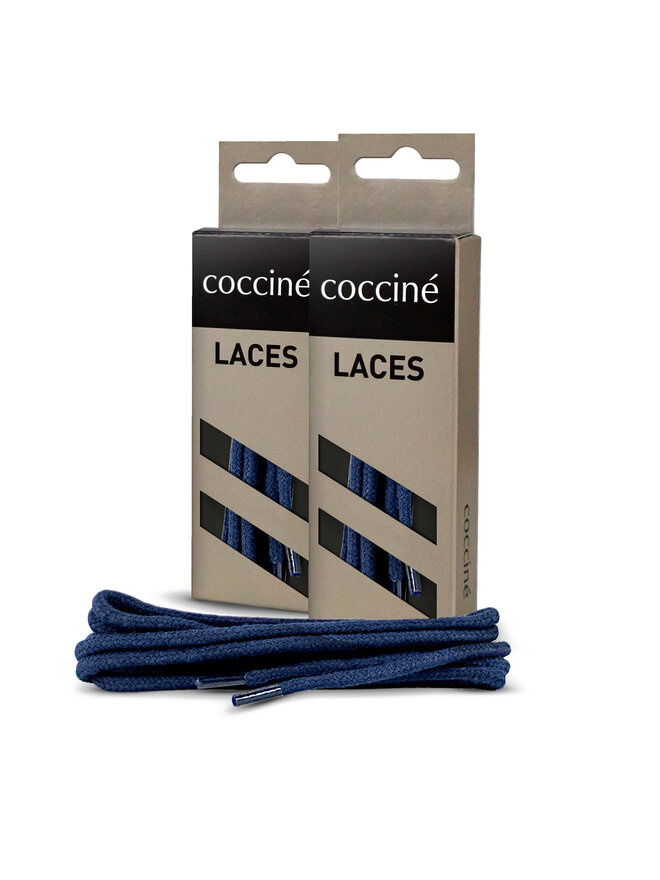 Coccine Шнурівки для взуття Coccine SZNUROWADŁA 75 cm F3 BAWEŁNIANE v.AZ Cиній