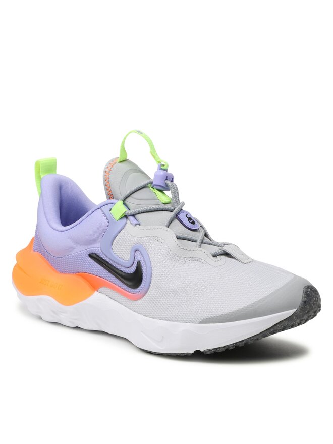 Nike Běžecké boty Nike Run Flow (GS) DR0472 002 Šedá