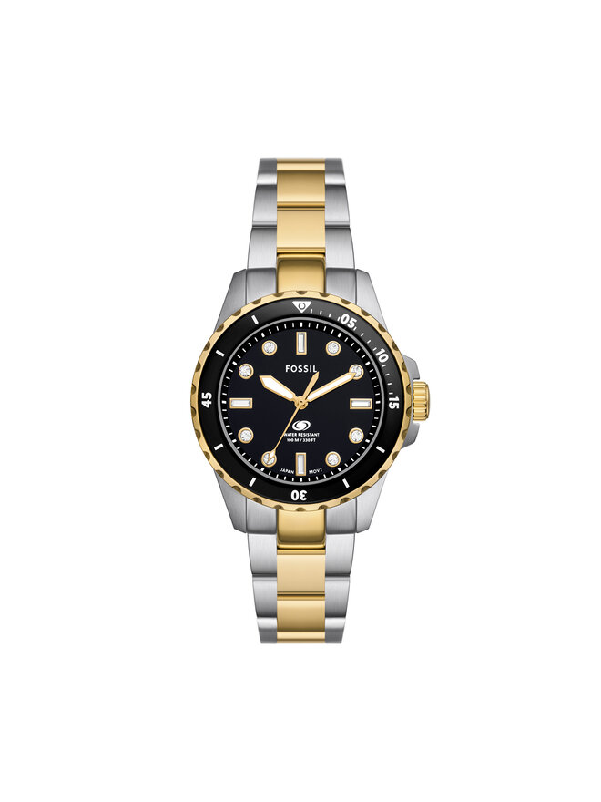 Fossil Zegarek Fossil Blue ES5349 Złoty