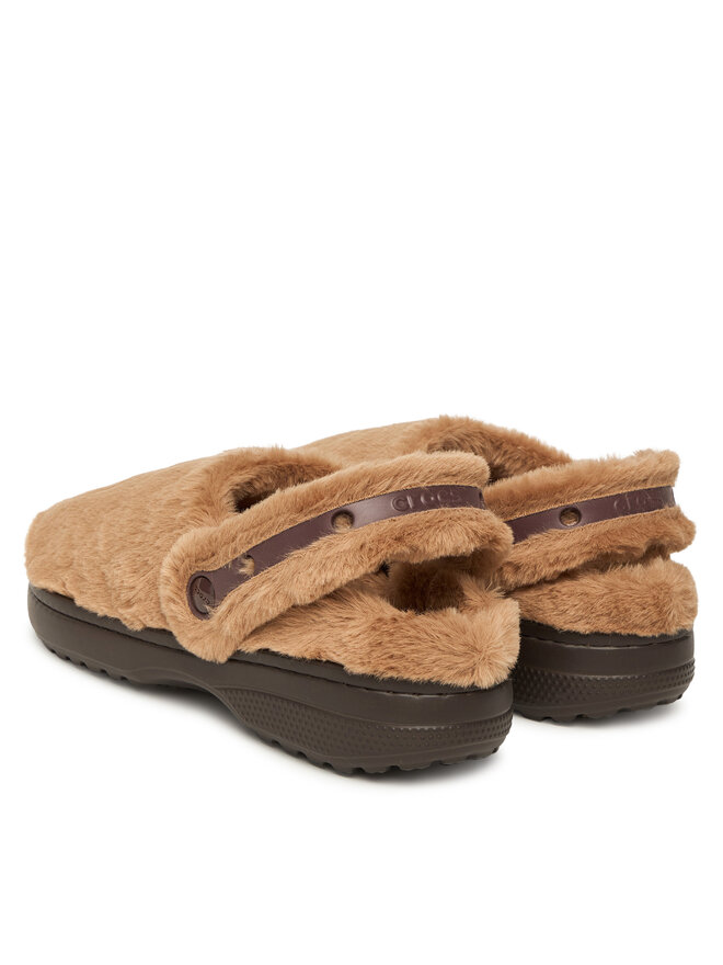 Crocs Hausschuhe Crocs Classic Unfurgettable Clog 211116 Braun