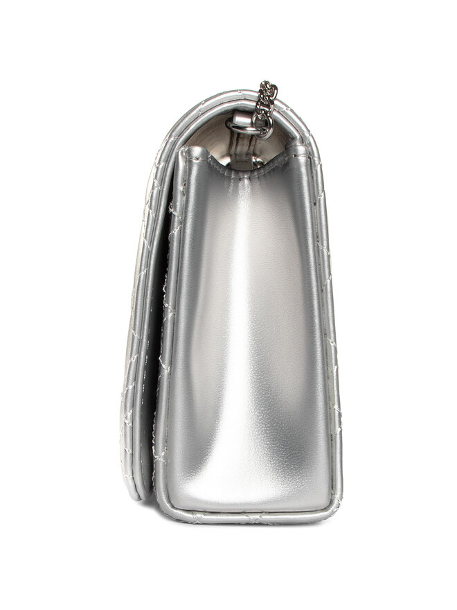 LOVE MOSCHINO Kabelka LOVE MOSCHINO JC4261PP0BKA0902 Stříbrná