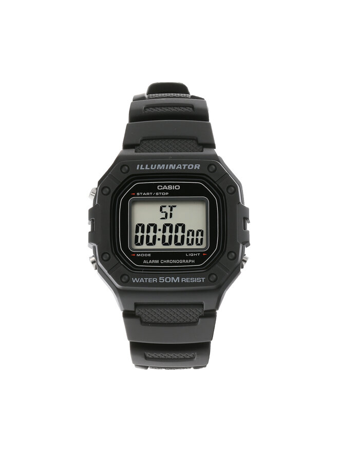 Casio Zegarek Casio W-218H -1AVEF Czarny