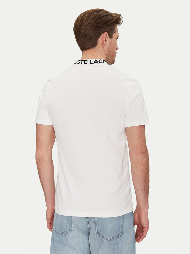 Lacoste Lacoste Marškinėliai TH9582 Balta Regular Fit
