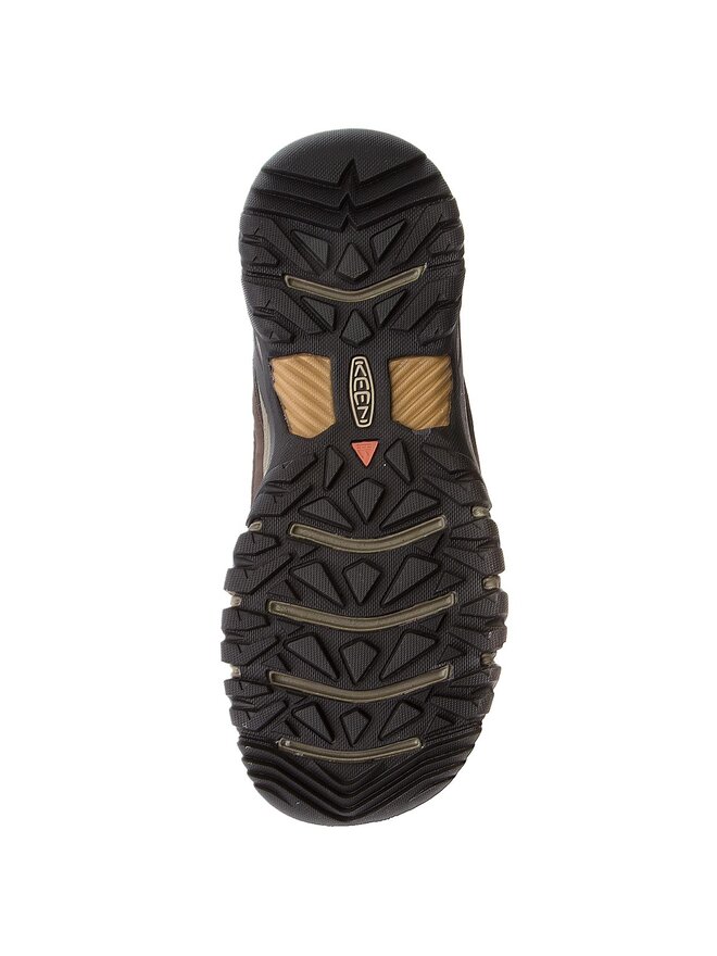 Bottes Imperméables KEEN Targhee Enfant – Taille 4, Marron, Garçon