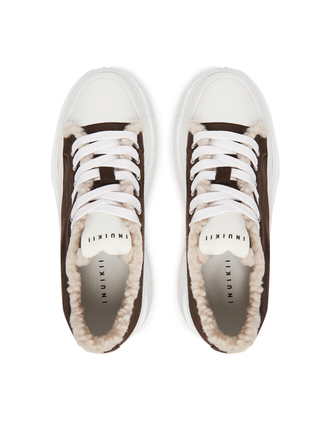 Inuikii Sneakers aus Stoff Inuikii Matilda Curly 1001.001.0381 Braun
