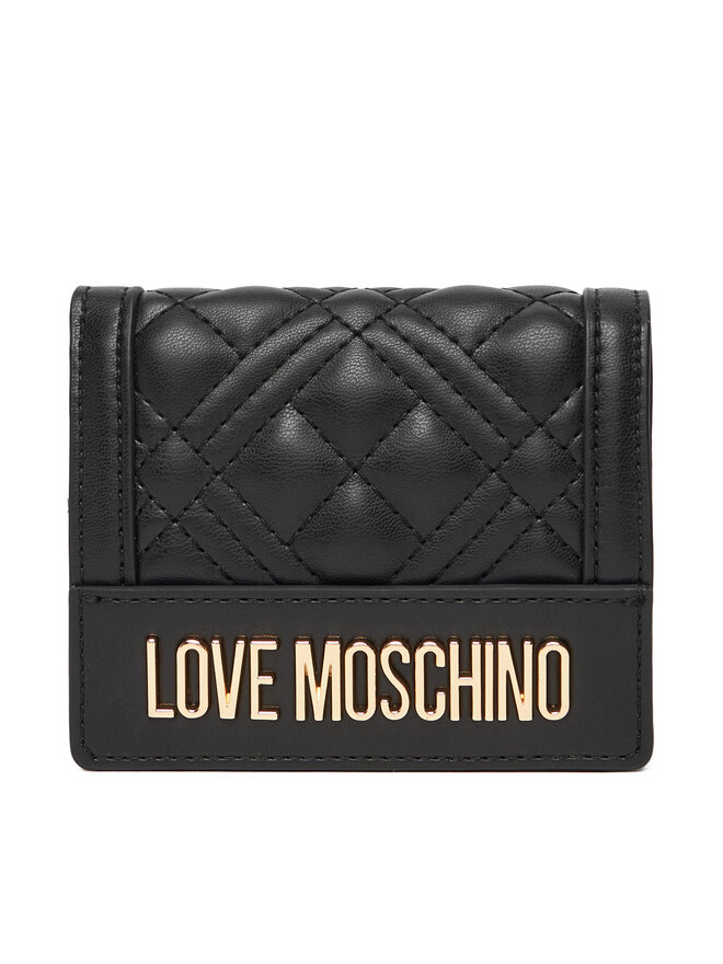 LOVE MOSCHINO Мале жіноче портмоне LOVE MOSCHINO JC5601PP1NLA0000 Чорний
