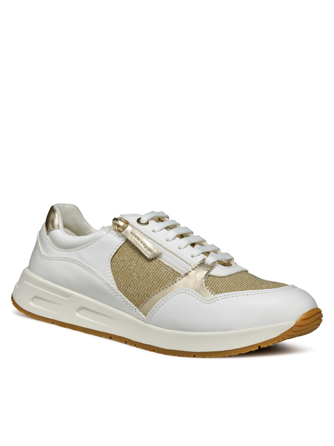 Geox Sneakersy Geox D Bulmya D36NQB 0LYBC C0917 Zlatá
