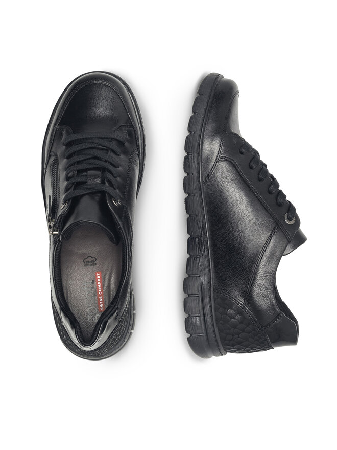 Go Soft Zapatos hasta el tobillo Go Soft WI23-GHANA-04 Negro
