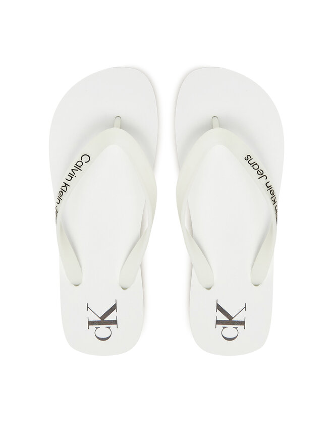 Calvin Klein Jeans Chancletas Calvin Klein Jeans Beach Sandal Transparent Tpu YW0YW01829 Blanco