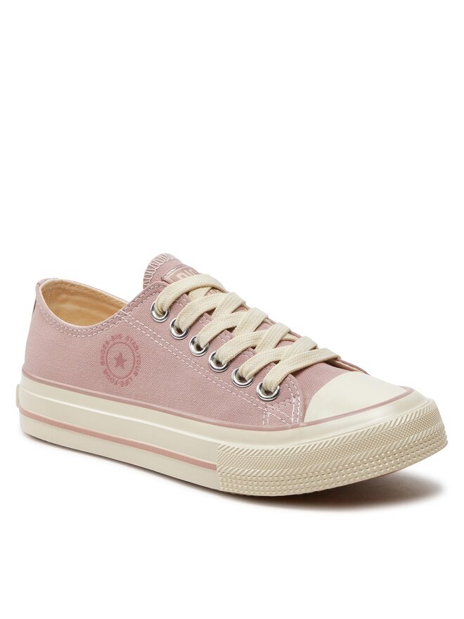 Big Star Shoes Plátenky Big Star Shoes NN274270 Ružová