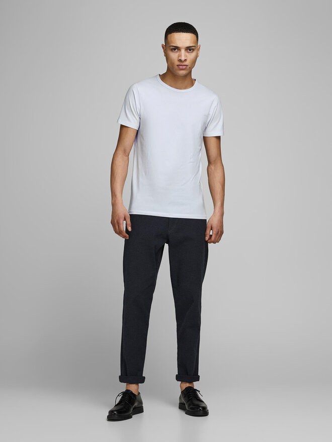 Jack&Jones Jack&Jones Marškinėliai Basic 12058529 Balta Stretch Fit