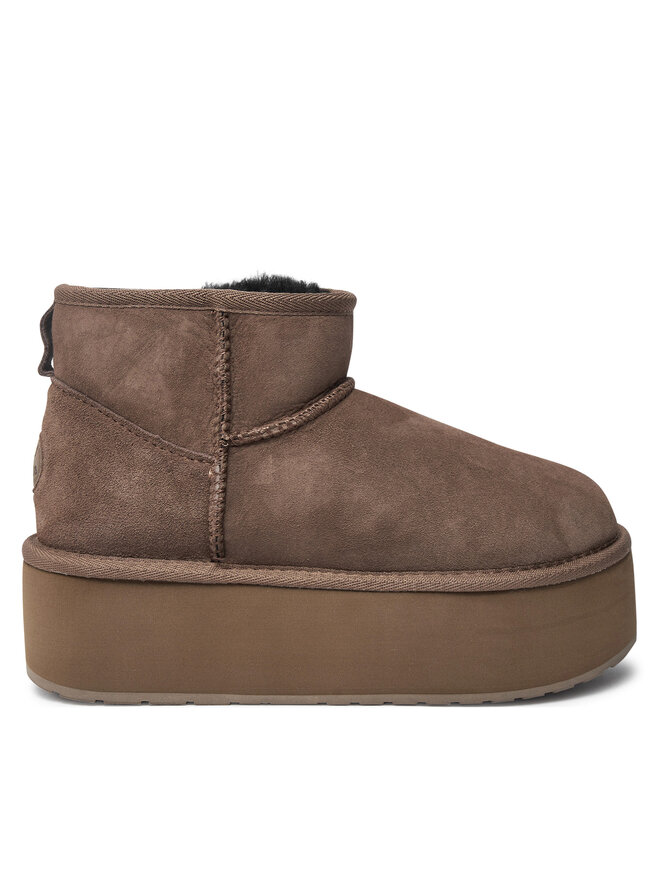EMU Australia Škornji za sneg EMU Australia Stinger Micro Flatform W13082 Rjava