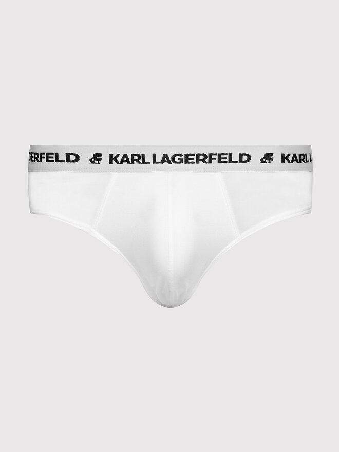 KARL LAGERFELD KARL LAGERFELD Σετ σλιπ 3 τμχ. Logo 211M2103 Έγχρωμο