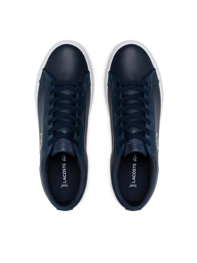 Lacoste Sneakersy Lacoste Lerond Bl 1 Cam 7-33CAM1032003 Tmavomodrá