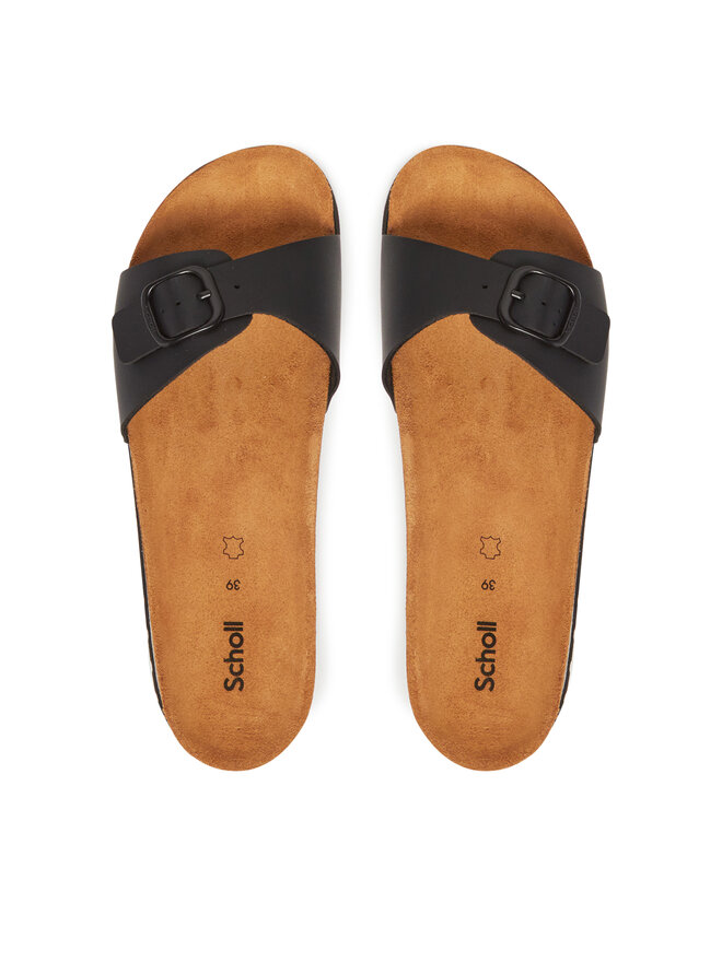 Scholl Klapki Scholl Estelle F32155 Czarny