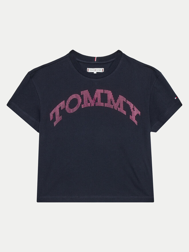 Tommy Hilfiger Tommy Hilfiger Póló KG0KG08357 D Sötétkék Regular Fit