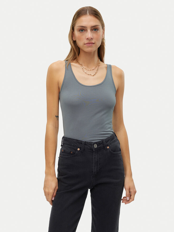 Vero Moda Vero Moda Top Maxi 10185110 Grau Regular Fit