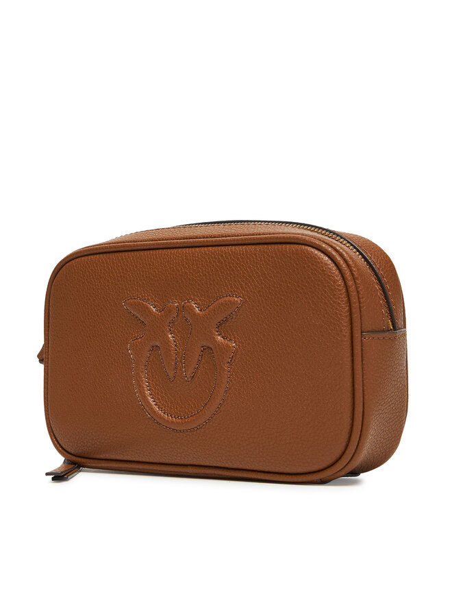 PINKO Ročna torba PINKO Pelle Bottalata AI 25-26 PCPL 105354 A29Q Rjava