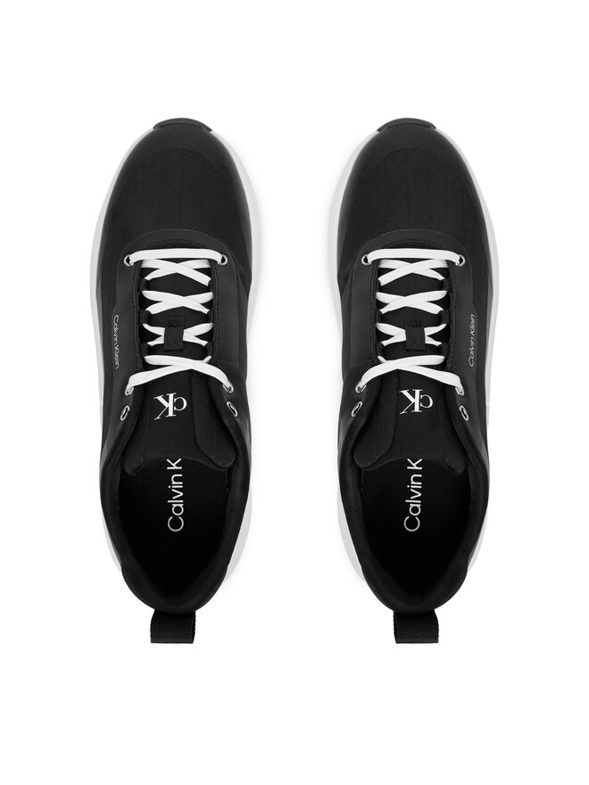 Calvin Klein Sneakers Calvin Klein Chunky Runner Laceup Mix Aop YW0YW02077 Schwarz