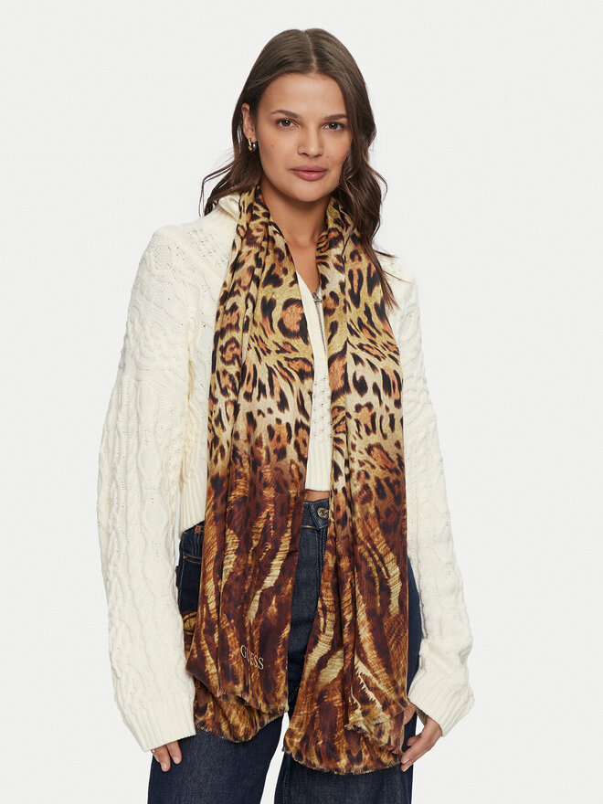 Guess Sciarpa Guess AW5201 MOD03 Marrone