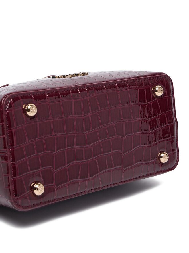 Nine West Handtasche Nine West EO-CITY GRACE-LDA9420 CROCO Dunkelrot