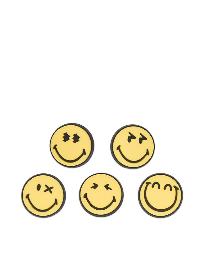 Crocs Прикраса для взуття Crocs Smileyworld 5Pck 10015113 Кольоровий