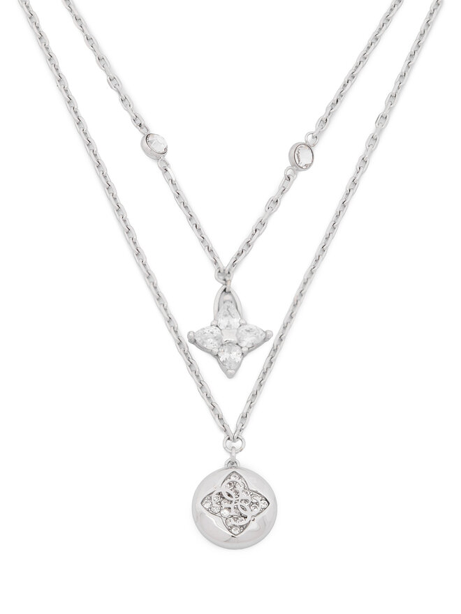 Guess Halskette Guess JUBN06 468JW Silberfarben