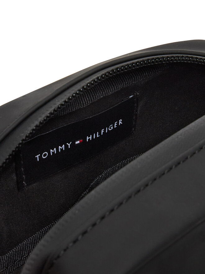 Tommy Hilfiger Плоска сумка Tommy Hilfiger Th Tpu Mini Reporter AM0AM13498 Чорний
