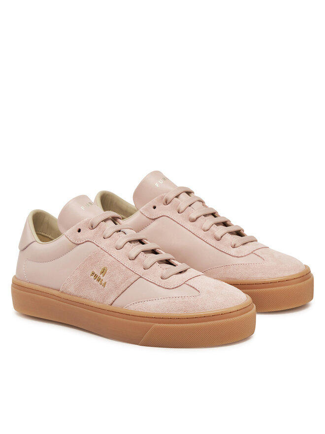 Furla Tenisice Furla Enjoy Lace-Up Sneaker YI79ENJ BX3712 2814S Ružičasta