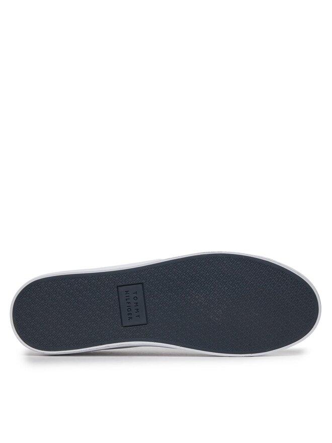 Tommy Hilfiger Sneakersy Tommy Hilfiger Th Hi Vulc Core Low Leather FM0FM05041 Biały